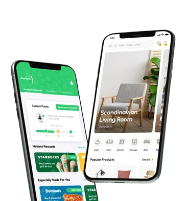 Clone app concept illustration