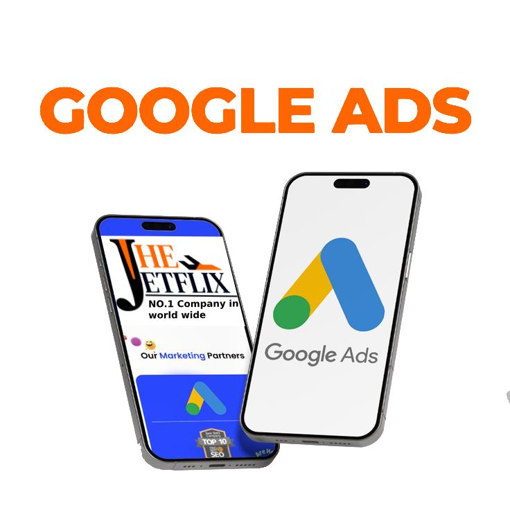 Google Ads Strategy Abstract Visual