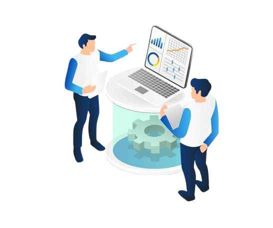Connected vs siloed data illustration