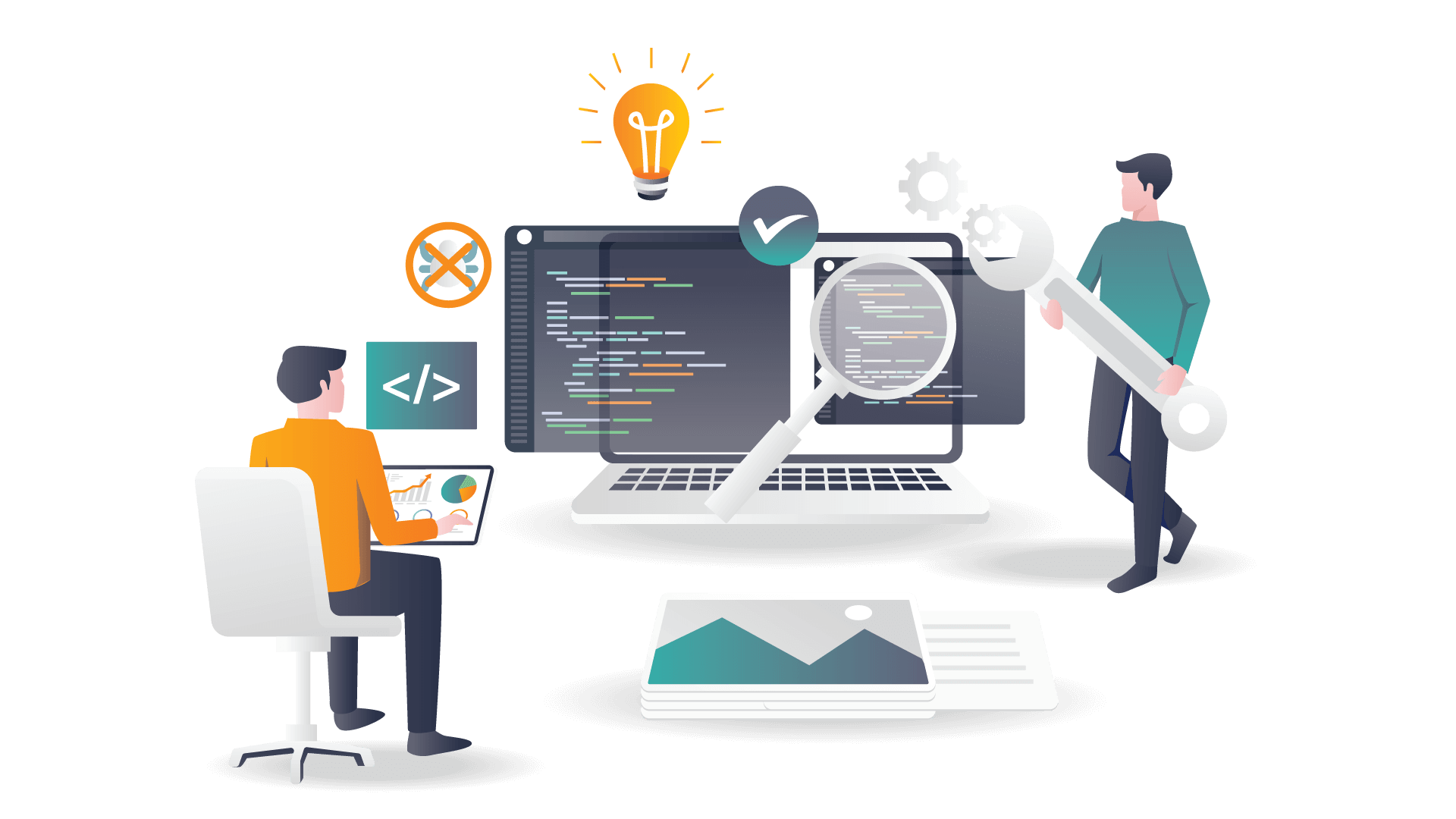 Custom software integration visual